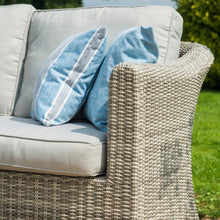 Load image into Gallery viewer, Oxford Grey Rattan Five Seat Garden Sofa Set- Three seat sofa and two armchairs
