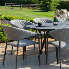 Load image into Gallery viewer, Pebble Grey All weather Eight Seat Oval Garden Dining Set MAZE
