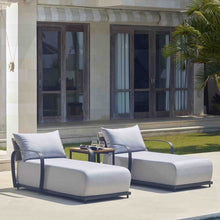 Load image into Gallery viewer, Skyline Design Windsor Carbon Modular Chaise Lounger with Arms
