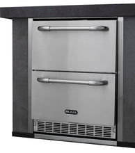 Load image into Gallery viewer, BULL Premium Double Drawer Outdoor Rated Stainless Steel Refrigerator
