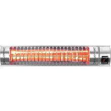 Load image into Gallery viewer, PRO Electric 2KW Chrome Wall Mounted Infrared Outdoor Patio Heater
