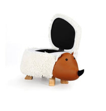 Load image into Gallery viewer, Hedgehog Animal Ottoman Footstool with Storage

