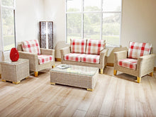 Load image into Gallery viewer, BISQUE CONSERVATORY INDOOR RATTAN TWO SEAT SOFA
