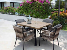 Load image into Gallery viewer, Skyline Design Chatham Rattan Four Seat Garden DIning Set

