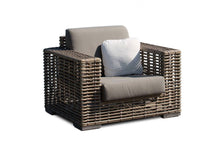 Load image into Gallery viewer, Skyline Design Castries Rattan Outdoor Lounging Armchair
