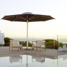 Load image into Gallery viewer, Carectere JCP-203 4.5m Octagonal Large Centre Pole Parasol with Wheeled 158kg Parasol Base
