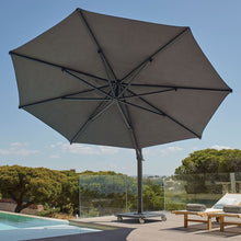 Load image into Gallery viewer, Carectere JCP-403 4M Round Commercial Cantilever Parasol with Wheeled 245kg Parasol Base
