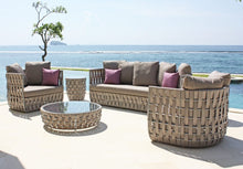 Load image into Gallery viewer, Skyline Design Strips Five Seat Rattan Garden Sofa Set
