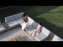 Load and play video in Gallery viewer, Skyline Design Ona Modular Low seating Outdoor Love Sofa Seat
