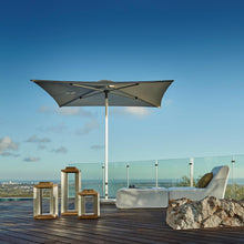 Load image into Gallery viewer, Carectere JCP-102 Square 2.3m x 2.3m Centre Pole Parasol with Wheeled 44kg Parasol Base
