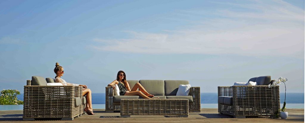 Skyline design Castries rattan commercial designer outdoor furniture collection