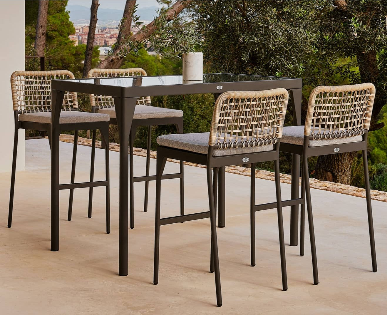 Skyline Design Western Outdoor High Bar Stool Chair