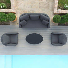 Load image into Gallery viewer, Ambition All Weather Fabric Five Seat Garden Sofa Set - Grey
