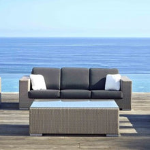 Load image into Gallery viewer, Skyline Design Brando Rattan Three Seat Garden Sofa - Rattan Finish Options
