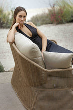 Load image into Gallery viewer, Skyline Design Natural Finish Calyxto Rattan Outdoor Sofa Armchair
