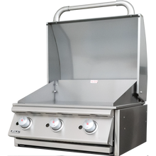 Load image into Gallery viewer, BULL Flat Bed Plancha Griddle 3 Burner Natural Gas BBQ Built in Grill Head
