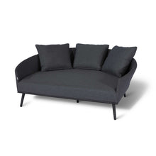 Load image into Gallery viewer, Ark All Weather Love Seat Daybed in Charcoal Grey
