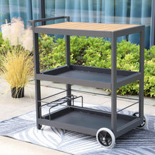 Load image into Gallery viewer, Outdoor Kitchen Modular Garden Bar Unit - Grey
