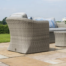 Load image into Gallery viewer, Oxford Grey Rattan Four Seat Garden Sofa Set- Two seat sofa and two armchairs
