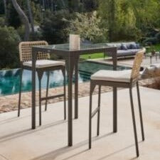 Skyline Design Western Outdoor High Bar Stool Chair