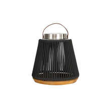 Load image into Gallery viewer, Athena Outdoor Modern Garden Solar Light With Charcoal Rope Weave detailing Small
