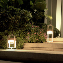 Load image into Gallery viewer, Satellite Outdoor Modern White Solar Light With Stand Large
