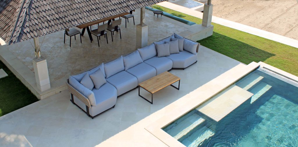 Skyline Design Windsor Carbon Modular Outdoor Sofa Centre Seat Section