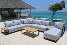 Load image into Gallery viewer, Skyline Design Windsor Carbon Modular Outdoor Chaise Lounger with No Arms
