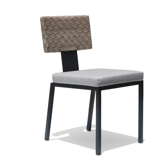 Skyline Design Windsor Metal and Rattan Outdoor Dining Chair
