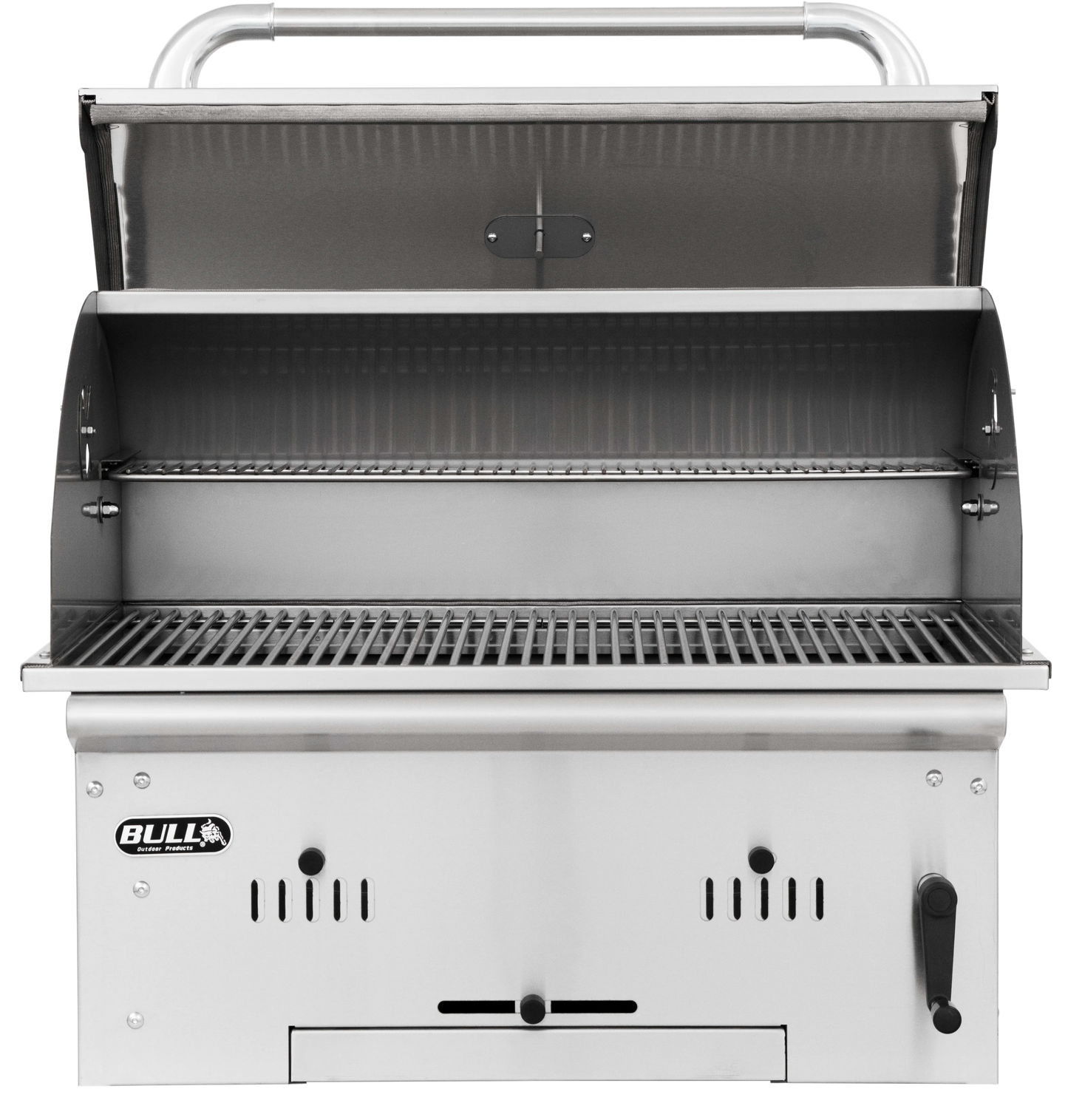 BULL Bison Stainless Steel Built in Charcoal BBQ Grill Head For Outdoor Kitchens 