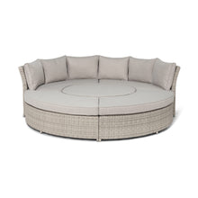 Load image into Gallery viewer, Oxford Grey Rattan Lifestyle casual Dining With Round Rising Table
