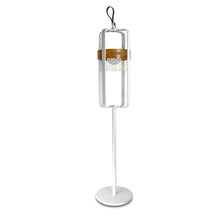 Load image into Gallery viewer, Satellite Outdoor Modern White Solar Light With Stand Large
