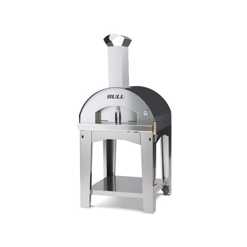 BULL Wood Fired Italian Pizza Oven Free Standing Made in Italy