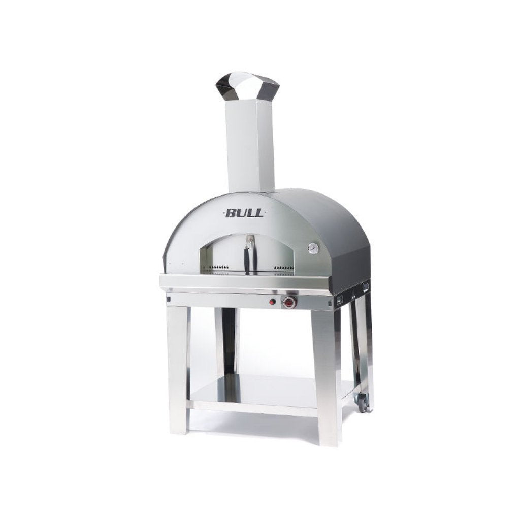 BULL LPG PROPANE GAS FIRED ITALIAN PIZZA OVEN WITH CART