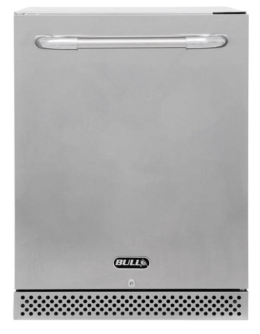 BULL 150 Lt Premium Outdoor Rated Single Stainless Steel Fridge