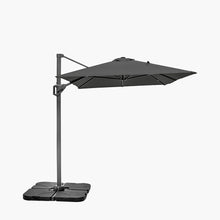 Load image into Gallery viewer, Voyager T1 3m x 2m Rectangular Cantilever Garden Anthracite Parasol

