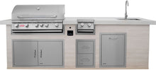 Load image into Gallery viewer, Bull 3M ODK Prefabricated BBQ Outdoor Kitchen - Brahma Light Upgrade 300cm x 80cm
