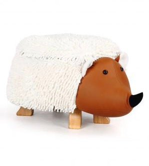Hedgehog Animal Ottoman Footstool with Storage