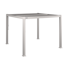 Load image into Gallery viewer, Aluminum Louvered roof Gazebo Pergola White Frame 3m x 3m
