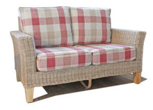 Load image into Gallery viewer, BISQUE CONSERVATORY INDOOR RATTAN TWO SEAT SOFA
