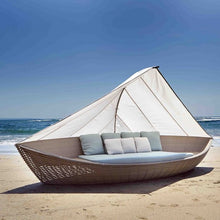 Load image into Gallery viewer, Skyline Design Rattan The Boat Daybed with Canopy SPECIAL ORDER ITEM

