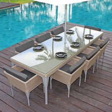 Load image into Gallery viewer, Skyline Design Brafta Rattan Rectangular Garden Dining Table 200 x 100
