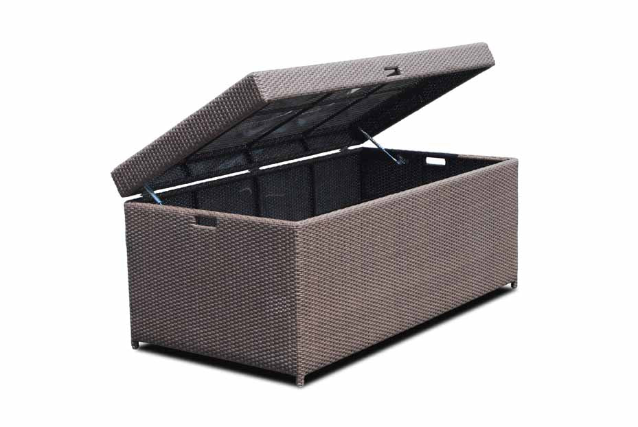 Skyline Design Rattan Opal Cushion Storage trunk