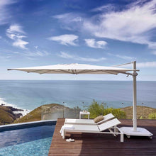 Load image into Gallery viewer, Carectere JCP-401 3.7m x 3.7m Large Cantilever Parasol with Wheeled Parasol Base
