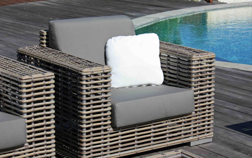 Skyline Design Castries Rattan Outdoor Lounging Armchair