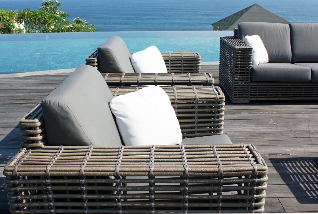 Skyline Design Castries Outdoor Rattan Three Seat Sofa