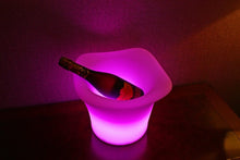 Load image into Gallery viewer, Outdoor LED Light up Wine Cooler Bucket- Rechargeable
