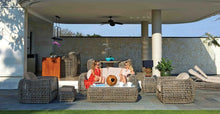 Load image into Gallery viewer, Skyline Design Dynasty Four Seat Kubu Mushroom Rattan Garden Sofa Set
