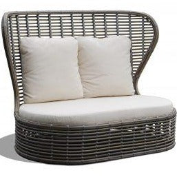 Skyline Design Bakari Rattan Love Seat Garden Sofa