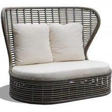 Load image into Gallery viewer, Skyline Design Bakari Rattan Love Seat Garden Sofa
